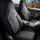 Sitzbezüge (Pilot) passend für Peugeot 3008 in Grau Schwarz 1053P050
