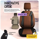 Sitzbez&uuml;ge passend f&uuml;r f&uuml;r Renault Modus (Schwarz Braun)