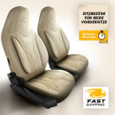 Sitzbez&uuml;ge (Pilot) passend f&uuml;r Opel Vectra in Beige 850P040