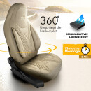 Sitzbez&uuml;ge (Pilot) passend f&uuml;r Opel Vectra in Beige 850P040