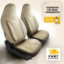 Sitzbez&uuml;ge (Pilot) passend f&uuml;r Renault Modus in Beige 850P040