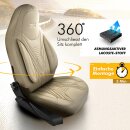Sitzbez&uuml;ge (Pilot) passend f&uuml;r Renault Modus in Beige 850P040