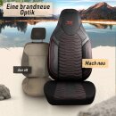 Sitzbez&uuml;ge passend f&uuml;r Carado Wohnmobil (Schwarz-Rot) 1053P002