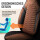 Sitzbezüge passend für Bett-Mobil Wohnmobil (Braun-Schwarz) 1053P033
