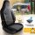 Sitzbezüge passend für Globe Traveller Wohnmobil (Grau-Schwarz) 1053P050