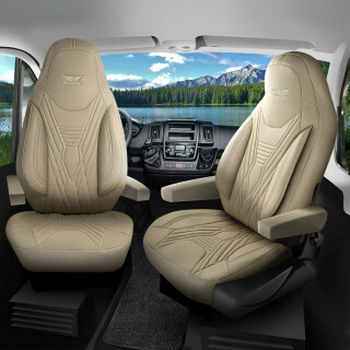 Sitzbezüge passend für PLA Wohnmobil (Beige) 850P040