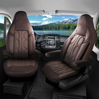 Sitzbezüge passend für Joko Wohnmobil (Braun) 1098P024
