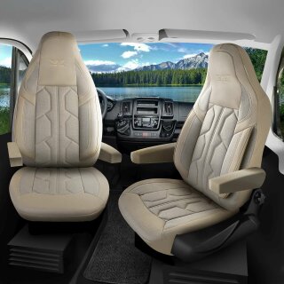 Sitzbezüge passend für ADRIA Wohnmobil (Beige) 1098P040