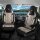 Sitzbezüge passend für Peugeot Wohnmobil (Beige-Schwarz) 1098P043