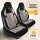 Sitzbezüge passend für PLA Wohnmobil (Beige-Schwarz) 1098P043