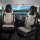 Sitzbezüge passend für Polyroof Wohnmobil (Beige-Schwarz) 1098P043
