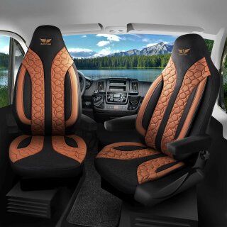 Sitzbezüge passend für Joko Wohnmobil (Braun) 1099P033