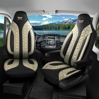 Sitzbezüge passend für ADRIA Wohnmobil (Beige) 1099P043