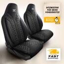 Sitzbez&uuml;ge (Pilot) passend f&uuml;r Kia Stinger in Schwarz 1099P001