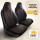 Sitzbezüge (Pilot) passend für Toyota Urban Cruiser in Schwarz Rot 1099P002