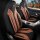 Sitzbezüge (Pilot) passend für Toyota Yaris in Braun 1099P033