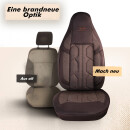 Sitzbez&uuml;ge (Pilot) passend f&uuml;r SsangYong Rexton in Braun 1098P024