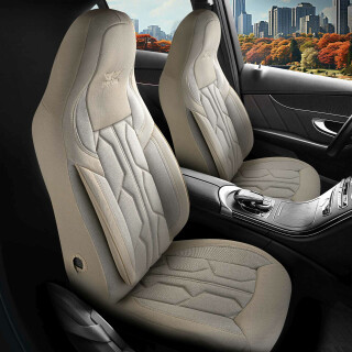 Sitzbezüge (Pilot) passend für VW Scirocco in Beige 1098P040