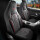 Sitzbezüge (Pilot) passend für Seat Arona in Schwarz Dunkelgrau Rot 1098P052