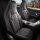 Sitzbezüge (Pilot) passend für Volvo V60 in Schwarz Dunkelgrau Rot 1098P052
