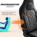 Sitzbez&uuml;ge (Pilot) passend f&uuml;r Opel Grandland X in Dunkelgrau Schwarz 1098P057