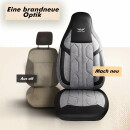 Sitzbez&uuml;ge (Pilot) passend f&uuml;r Toyota Urban Cruiser in Grau Schwarz 1098P073