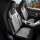 Sitzbezüge (Pilot) passend für VW T6 in Grau Schwarz 1098P073