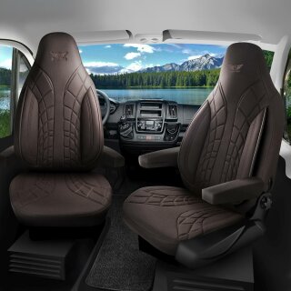 Sitzbezüge passend für Joko Wohnmobil (Braun) 1100P100