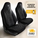 Sitzbez&uuml;ge (Pilot) passend f&uuml;r Peugeot 3008 in Schwarz 1100P001