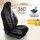 Sitzbezüge (Pilot) passend für Seat Ateca in Grau Schwarz 1100P053