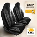 Sitzbez&uuml;ge (Pilot) passend f&uuml;r Volvo S60 in Grau Schwarz 1100P053