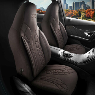 Sitzbezüge (Pilot) passend für Toyota Urban Cruiser in Braun 1100P100