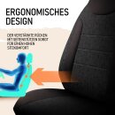 Sitzbez&uuml;ge passend f&uuml;r 2 in1- Mobil Wohnmobil (Schwarz) 925D03X88