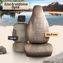 Sitzbez&uuml;ge passend f&uuml;r X-Go Wohnmobil (Beige-Grau) 925D40X87