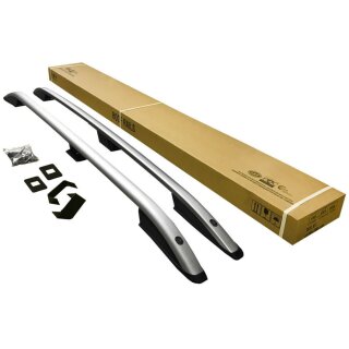 Dachreling passend für Fiat Doblo L2 lang (LWB) Baujahr ab 2023 (Grau)