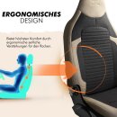 2x Sitzbez&uuml;ge (Pilot) passend f&uuml;r Peugeot 208 in Schwarz Beige 1256P015