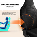 Sitzbez&uuml;ge (Pilot) passend f&uuml;r Seat Altea in Schwarz 1256P003