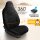 2x Sitzbezüge (Pilot) passend für Seat Leon in Schwarz 1256P003