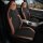 2x Sitzbezüge (Pilot) passend für Fiat Fiorino in Braun Schwarz 1256P018