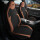 2x Sitzbezüge (Pilot) passend für Volvo S80 in Braun Schwarz 1256P018
