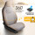 2x Sitzbezüge (Pilot) passend für Skoda Roomstar in Beige Schwarz 1256P040