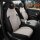 2x Sitzbezüge (Pilot) passend für Skoda Scala in Beige Schwarz 1256P043