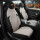 2x Sitzbezüge (Pilot) passend für Toyota Avensis in Beige Schwarz 1256P043