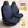 Sitzbezüge (Pilot) passend für Citroen Jumper in Blau Schwarz 1256P093