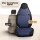 Sitzbezüge (Pilot) passend für Citroen Jumper in Blau Schwarz 1256P093