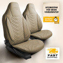 Sitzbez&uuml;ge passend f&uuml;r Jaguar F-Pace in Beige 1255P040