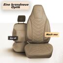 Sitzbez&uuml;ge passend f&uuml;r Peugeot Expert in Beige 1255P040
