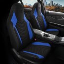 Sitzbezüge passend für Volvo V60 in Schwarz...