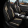 Sitzbezüge passend für Fiat Ducato in Schwarz Beige 1255P043