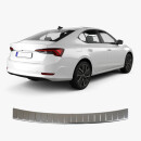 Ladekantenschutz passend f&uuml;r Skoda Oktavia III (A7) ab Bj. 2017 (Silber)